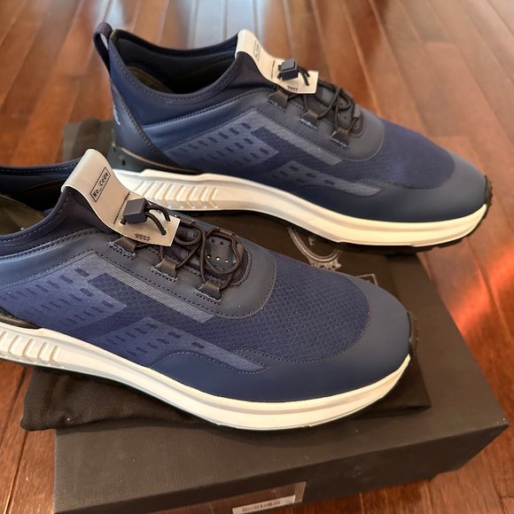 Tod's No_Code J in Technical Fabric and Leather size 10